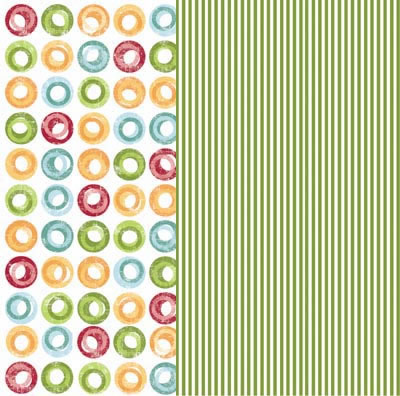 Scenic Route - Dizzy 12x12 double sided cardstock  (pack of 10)